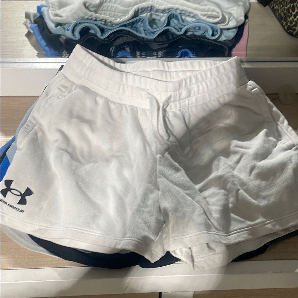 Under Armour Women's White Shorts